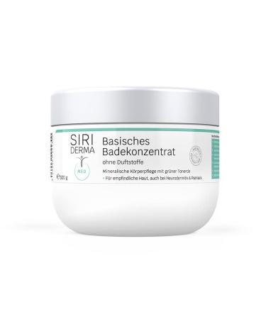 Siriderma Basic Bath Conentant |Base pool ideal as a full bath foot bath and basic wash |Also with neurodermatitis psoriasis (500 g) 500 g (1 Pack)