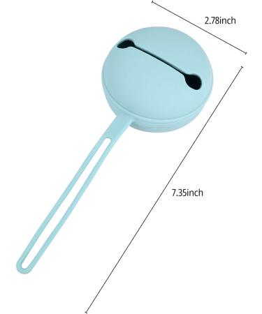 Baby Dummy Case Pacifier Case Travel Soother Box Transparent Soother Pod Pacifier Holder Box for Kids (Small Blue-L) Small Blue-L - Buy Online on SooperMarket.com