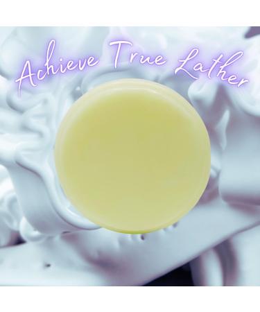 Fragrance-Free Shea Butter Shaving Soap for Sensitive Skin - Moisturizing & Long Lasting (Pack of 3 - Buy Online on SooperMarket.com