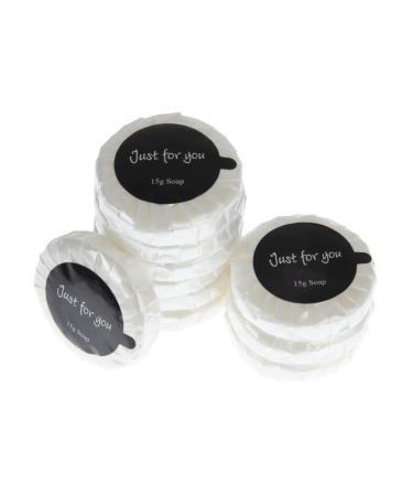 Travel Toiletries - Just for You Soap 20ml (Pack of 100) Weight: 15 grams per Soap Dimensions: 45(Dia) x 10mm REACH Compliant Hotel Soaps Pleasant Fragrance Individually Wrapped Soaps | GF951 Single - Buy Online on SooperMarket.com
