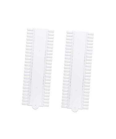 2pcs Nail Polish Nail Tips Board Tips Nail Sticks Nails Sample Stand Nail Art Showing Stand Polish Display Stick Nail Gel Polish Nail Tip Palette Manicure 36.00X10.00X1.00CM As Shown