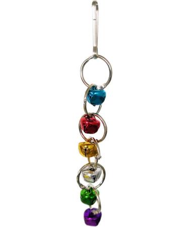 7-Piece Parrot Toys Set - Swing Toys Wooden Ladder & Rope Bars for Small to Medium Birds | Durable & Fun Bird Enrichment - Buy Online on SooperMarket.com