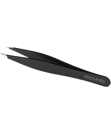 Buy Premyo Precision Eyebrow Tweezers for Ingrown Hair & Splinters - Professional Stainless Steel Rustproof with Case | International Shipping - Buy Online on SooperMarket.com