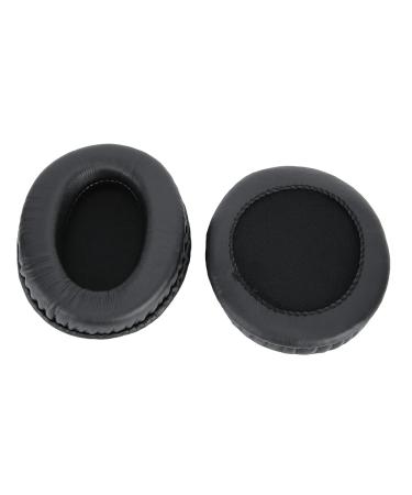 LANTRO JS 2 Pack Ear Pad Cushions for Headphones SRH840 SRH440 SRH940 HPAEC840 Black Cotton Headphone Accessories