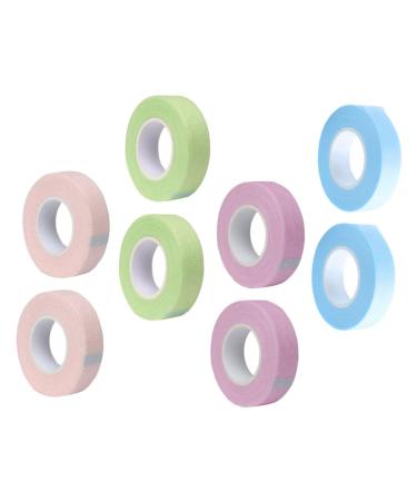 12 Rolls Lash Tape Eyelashes Grafting Tape Lashes Tool Under Eye Tape Adhesive Eyelash Tape Lash Extension Supplies Breathable Eyelash Tape Abs Cosmetic Mascara