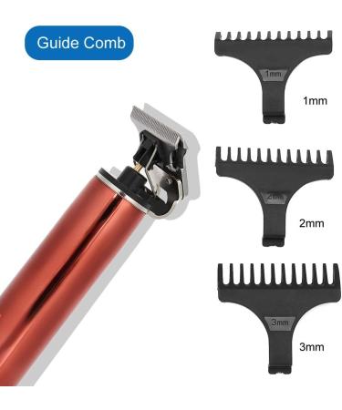 Electric Trimmer Hair Trimmer 5W High Power for Home for Hair Salon for Hairdressers(Red) - Buy Online on SooperMarket.com