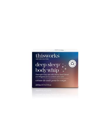 This Works Deep Sleep Body Whip | 200ml All-Over Body Butter with Functional Fragrance & Magnesium - Buy Online on SooperMarket.com
