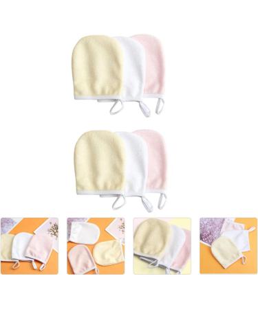 FRCOLOR 36 Pcs Reusable Makeup Remover Gloves & Cloths - Eye Makeup Remover Puffs & Facial Scrubber in Assorted Colors - Buy Online on SooperMarket.com