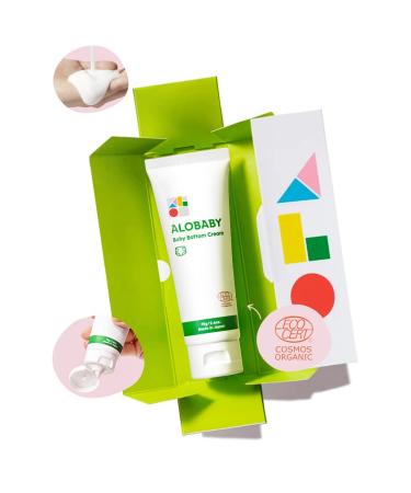 Alobaby Babe Bottom Cream 75g - Nourishing and Repairing Delicate Baby Skin, Isolating Irritation, Reducing Redness and Discomfort - Buy Online on SooperMarket.com