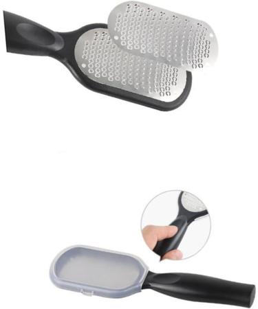 FRCOLOR 3 Pcs Exfoliator for Feet Foot Care Tool Foot Dead Skin Scraper Foot Foot Remover Metal Remover Exfoliating Scrub Scraping Tool Squeegee Foot Rubbing Board White with Cover - Buy Online on SooperMarket.com