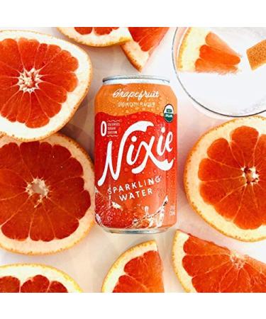 Nixie Organic Grapefruit Sparkling Water 12 Fl Oz - 8 Pack | Refreshing & Bubbly - Buy Online on SooperMarket.com