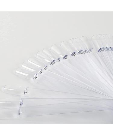 Clyhon 100-Piece Color Card Nail Polish Board | Nail Art Practice Stick | Fan Form Display for Professional Nail Techniques - Buy Online on SooperMarket.com