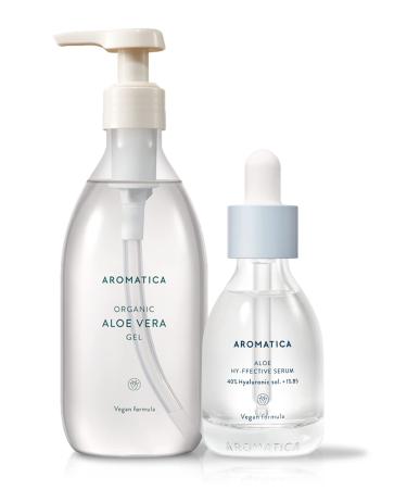 AROMATICA Aloe Vera Gel + Aloe Serum