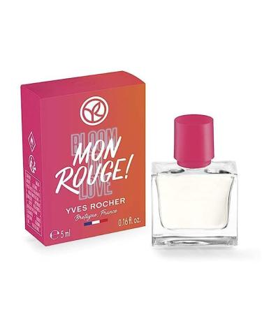 Yves Rocher Eau de Parfum Mon Rouge Bloom in Love for Women Travel Size - 5 ml./ 0.16 fl.oz. - Buy Online on SooperMarket.com