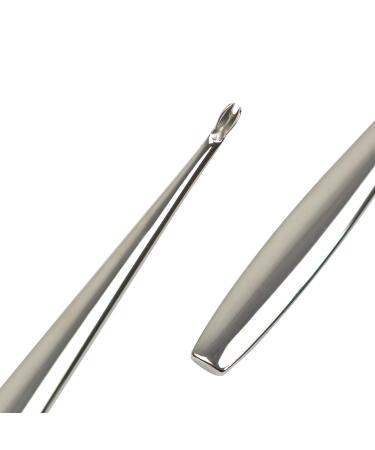 Premium Stainless Steel Cuticle Trimmer & Pusher - Dead Skin Remover Tool for Manicures & Pedicures | International Shipping - Buy Online on SooperMarket.com