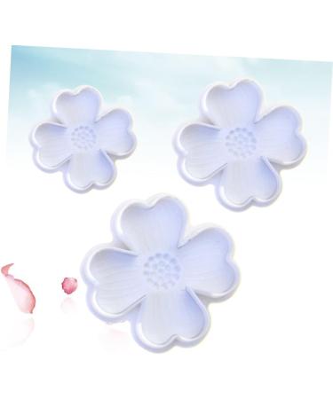 OUNONA 9 Pcs Baking Embossed Mold Plunger Mold Cake Mold Baking Mold Four Leaf White Baking Tools 3pcsx3pcs Whitex3pcs - Buy Online on SooperMarket.com