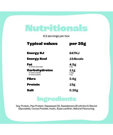 Surreal Variety Pack - High Protein Cereal Low Sugar- Healthy Plant Based in Fibre Carb Gluten Free Vegan 13g of Protein 0g Sugar 240g per Box 4 (1 x each) - Buy Online on SooperMarket.com