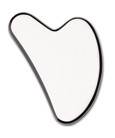 SACHEU Stainless Steel Gua Sha Facial Massage Tool to Reduce Puffiness, Lymphatic Drainage, Facial Tension, Helps Tighten, Firm and Lift Skin, Cooling Durable Skin Care Face Massager with Travel Pouch