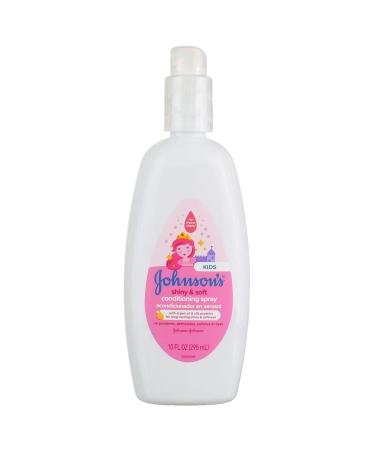 Johnsons Kids Shiny & Soft Conditioning Spray 10 Ounce (295ml) (Pack of 3)3