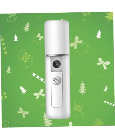 1pc Rechargeable Facial Sprayer Usb Mini Face Spray Device Steamer Spray Meter Humidifier Handheld 11.5*3cm White - Buy Online on SooperMarket.com