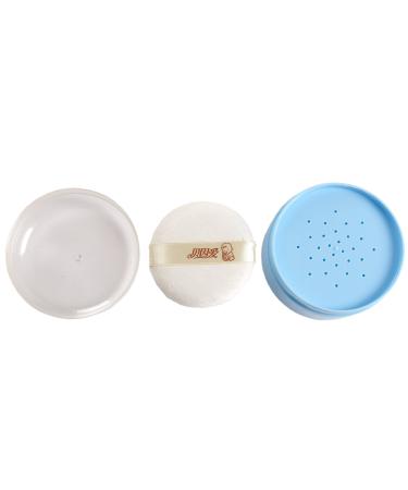 Topwon 3.5'' Baby Powder Puff Kit with Sifter | BPA Free Container Dispenser Case (1 Pack) - Buy Online on SooperMarket.com