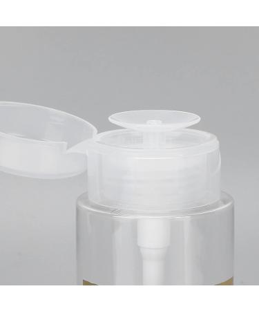 Nail Polish Remover Pump Bottle Dispenser 150ml Push Down Cleanser Dispenser Bottle Travel Empty Liquid Container Clear Empty Refillable Pump Dispenser for Nail Makeup Remover - Buy Online on SooperMarket.com