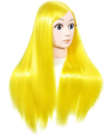 Adjustable Tailor Puppet Head for Hair Styling - High Temp Silk Model for Training & Teaching - Buy Online on SooperMarket.com