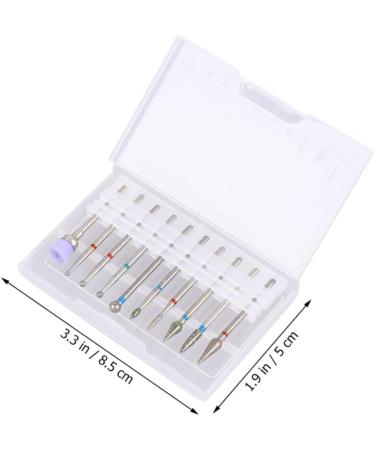 minkissy 30 Pcs E Tool Nail Art Manicure Drill Bits Nail Drill Bits Electric Manicure Grinding Head Tool Nail File Bits Carbide Nail Grinding Head Fine Grit Nail Drill Bit Acrylic Diamond Mx3pcs As Shownx3pcs - Buy Online on SooperMarket.com