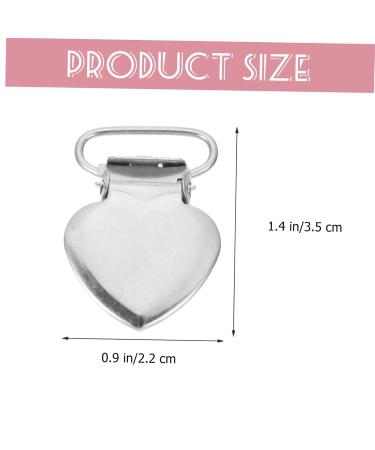 Exceart 90-Piece Peach Heart Duck Cable Clips & Comforter Holders - Metal Glove Closures & Men's Pants Carrier Clips - Ideal for Newborn Braces (3 Pack) - Buy Online on SooperMarket.com