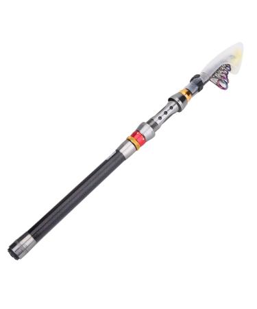 Cocoarm Telescopic Angelrod Surface carbon Super-light pistol grip fishing rod Bass 2.1/2.7/3.0/3.6 m telescopic deficiency for salt water fresh water 2.7m