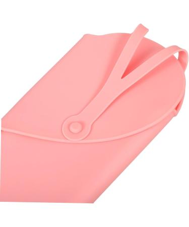 Baluue Curling Iron Storage Bag Hair Crimper Curlers Storage Bags Curling Wand Hair Curler 29.50X13.50X2.00CM Pink - Buy Online on SooperMarket.com