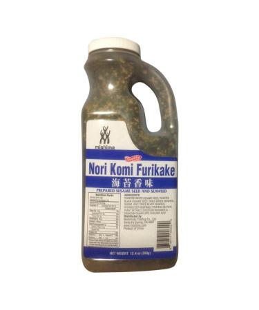 Japanese Nori Furikake (Prepared Sesame Seed and Seaweed) Seasoning Mix---12.4 oz. 12.4 Ounce (Pack of 1)