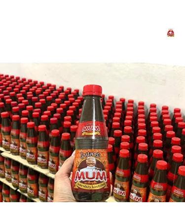 Mum Fermented Fish Sauce (Nam Pla Ra Dak Plara) 350ml (2 Pack) - Authentic Asian Papaya Salad Dressing and Seasoning from Thailand - Ships from USA - Buy Online on SooperMarket.com
