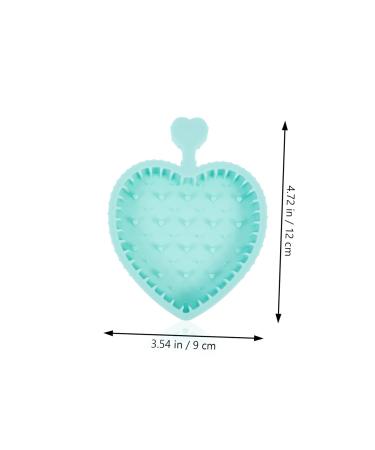 Buy NOLITOY Silicone Makeup Brush Cleaning Pad - Foldable 12x9cm Light Green - Best Beauty Tool for Cleaner Brushes - Buy Online on SooperMarket.com