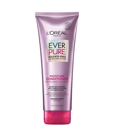 L'Oreal Paris EverPure Moisture Sulfate Free Conditioner for Color-Treated Hair Rosemary 11 Fl Oz