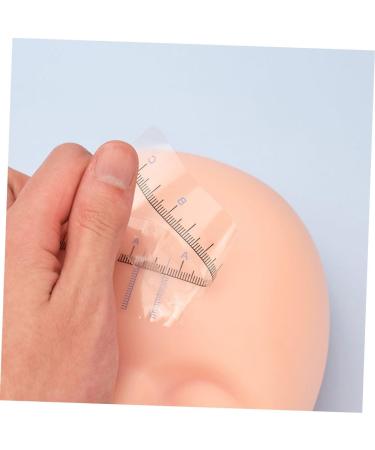 HAPINARY 50pcs Eyebrow Positioning Ruler Eyebrow Template Eyebrow Measuring Tool Eyebrow Stencil Eyebrow Drawing Tool Eyebrow Positioning Tool Eyebrow Shaping Template Eyebrow Drawing Ruler 18.00X3.80X0.10CM Blue - Buy Online on SooperMarket.com