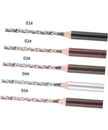 WOONEKY 2pcs Eyebrow Pencils Double Head Eyebrow Pencil Eyebrow Pencil Brush 1 count (Pack of 1) Brown - Buy Online on SooperMarket.com