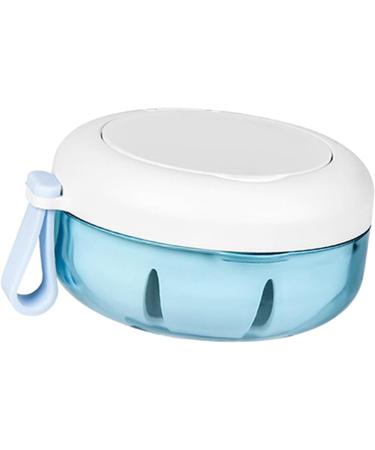 Folpus Tooth Storage Box - Portable Denture Bath for Travel & Cleaning | Organize Your Artificial Teeth - Buy Online on SooperMarket.com