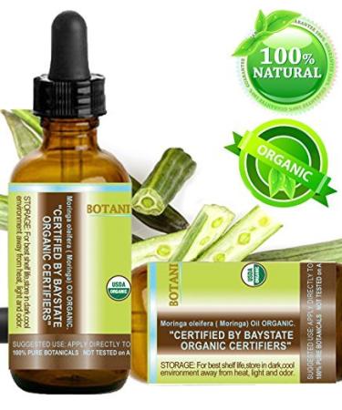 Certified Organic Moringa Oil - 100% Pure 30ml for Skin, Hair, Lip & Nail Care - Buy Online on SooperMarket.com
