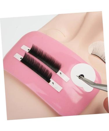 NOLITOY Eyelash Extension Tools | Reusable Lash Gasket Silicone Pads & Trays | Premium Beauty Tools for False Lashes - Medium Pink - Buy Online on SooperMarket.com