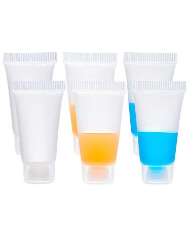 BENECREAT 30PACK 5ML Transparent empty PLUTIONS FULLATIONS SWITCH PACKING POLLING SPORT MINI Empty Cosmetics Container for DIY LIP Gloss Rohr Corper Lotion Cosmetics Shampoo Shower Geans Cleeans Ready