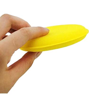 XROLAND Wax Foam Sponge 20Pcs Car Round Waxing Polish Wax Foam Sponge Applicator Pads 10Cm Cleaning Sponge Clean Washer Washing Tool Car Clean - Buy Online on SooperMarket.com