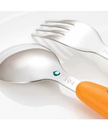 3PC Baby Cutlery Set - Witbicg Baby Learning Spoon for Children | International Shipping Available - Buy Online on SooperMarket.com