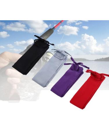 Cotton Cloth Fishing Rod Sleeve | Rod Protector Case | Pole Cover for Most Rods | Gift for Father, Boyfriend, Family | Black (49.2 x 2.4 inch) - Buy Online on SooperMarket.com