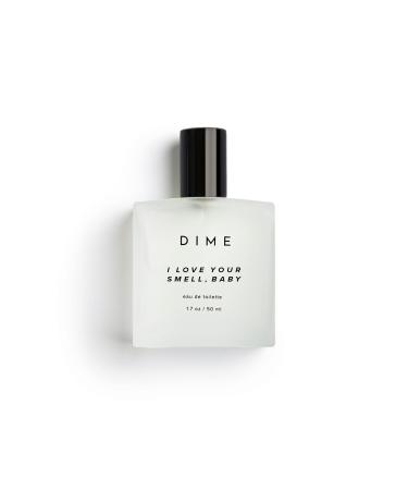 DIME Beauty Perfume I Love Your Smell Baby, Perfect Floral Scent with Subtle Hints of Vanilla, Sandalwood and Gardenia Scent, Hypoallergenic Clean Fragrance, Made in the United States, Eau de Toilette For Women (I Love You