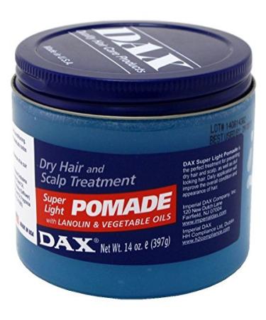Dax Pomade Super Light 14 oz Jar (Blue) - 2 Pack | 414ml x 2 | Natural Hold and Shine - Buy Online on SooperMarket.com
