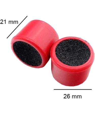 2 Pieces Round Billiard Cue Tip Sander Pool Cue Tip Shaper Sanding Snooker Pool Cue Tip Tool (Red  White) - Buy Online on SooperMarket.com