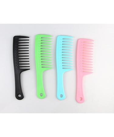Comb Hair Care Hair Comb Large Tooth Comb Wide Tooth Straight Hair Comb Curly Hair Comb Multi-color Choice Sturdy and Durable Home Travel Portable Hair Brush (Color : E1pc Size : Large) L E1pc - Buy Online on SooperMarket.com