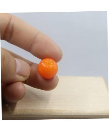 ibasenice 250 Pcs Artificial Orange Fruit Pendant Resin Charms Oranges Decoration Fruit Charms for Jewelry Making Jewelry Making Fruit Charms Miniature Accessories Earrings 3d Food - Buy Online on SooperMarket.com
