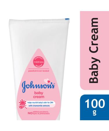 Buy Johnson's Baby Cream 100g - Soothing & Nourishing Skin Care for Babies | Fast International Shipping - Buy Online on SooperMarket.com